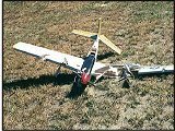 RC plane crashes