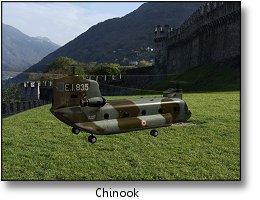 Phoenix RC flight simulator screenshot - Chinook