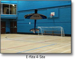 Phoenix RC flight simulator screenshot - E-flite 4-Site