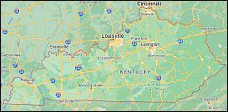 Google Map of Kentucky