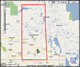 Google Map of Saskatchewan