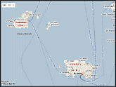 Map of the Channel Islands