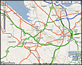 Google Map of Cheshire