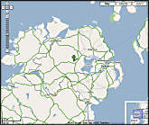 Google Map of Northern Ireland