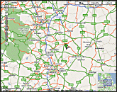 Google Map of Nottinghamshire