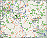 Google Map of Warwickshire