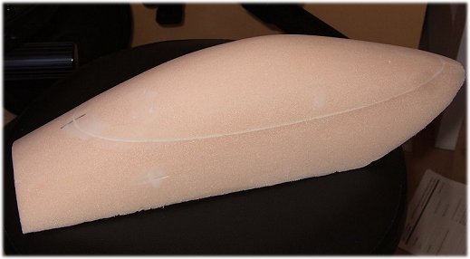 The foam canopy plug core
