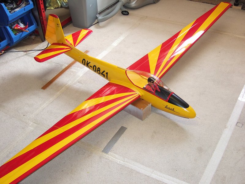 vintage rc gliders
