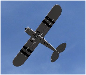 Contrasting orientation stripes