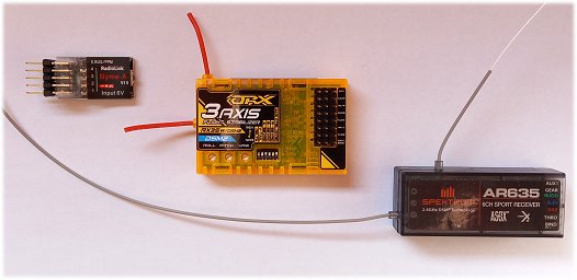 Different gyros for stabilizing beginner rc planes