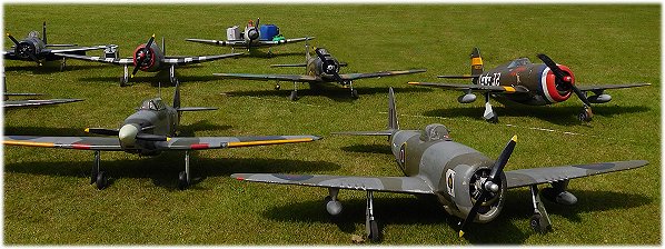 large scale ww1 rc planes