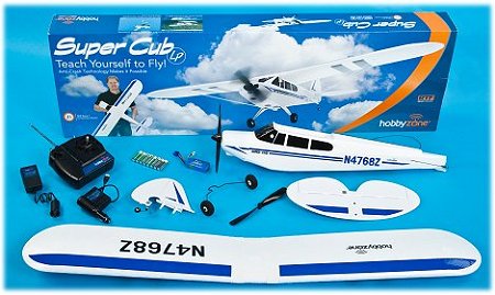 A typical RTF rc plane as purchased