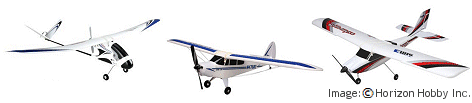 2, 3 and 4 channel rc airplanes