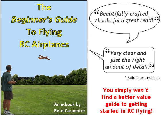 The Beginner's Guide To Flying RC Airplanes e-book