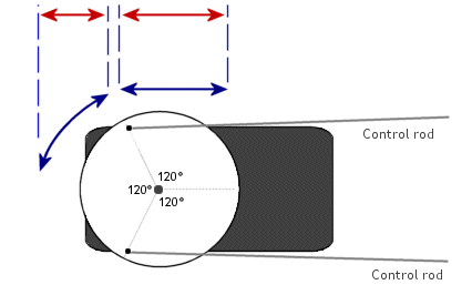 aileron differential with a single servo