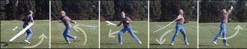 Discus launching an rc glider