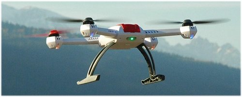 A multicopter makes a great FPV platform