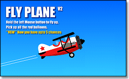 Fly Plane free flying game