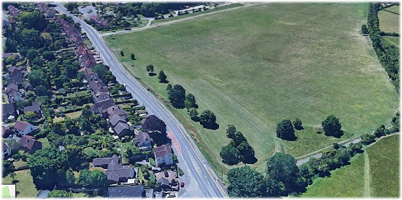 Public areas are good for flying rc airplanes - with care!