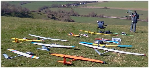 radio controlled gliders