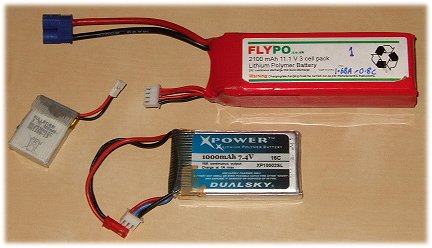 Li-Po battery packs