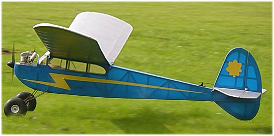 A true classic vintage RC plane