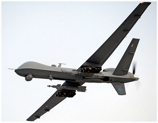 A Reaper military drone