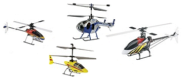 Modern day RTF rc helicopters